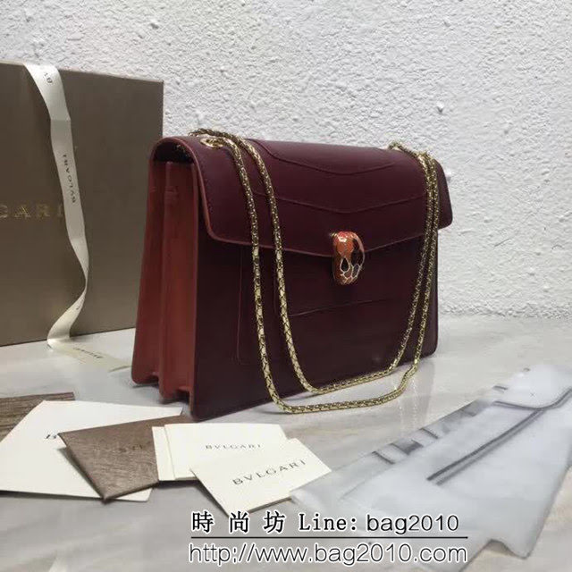 BVLGARI寶格麗 專櫃熱賣系列 最新配色 Serpenti Forever 精緻斜挎包 時尚晚宴包 35106 FYD1202